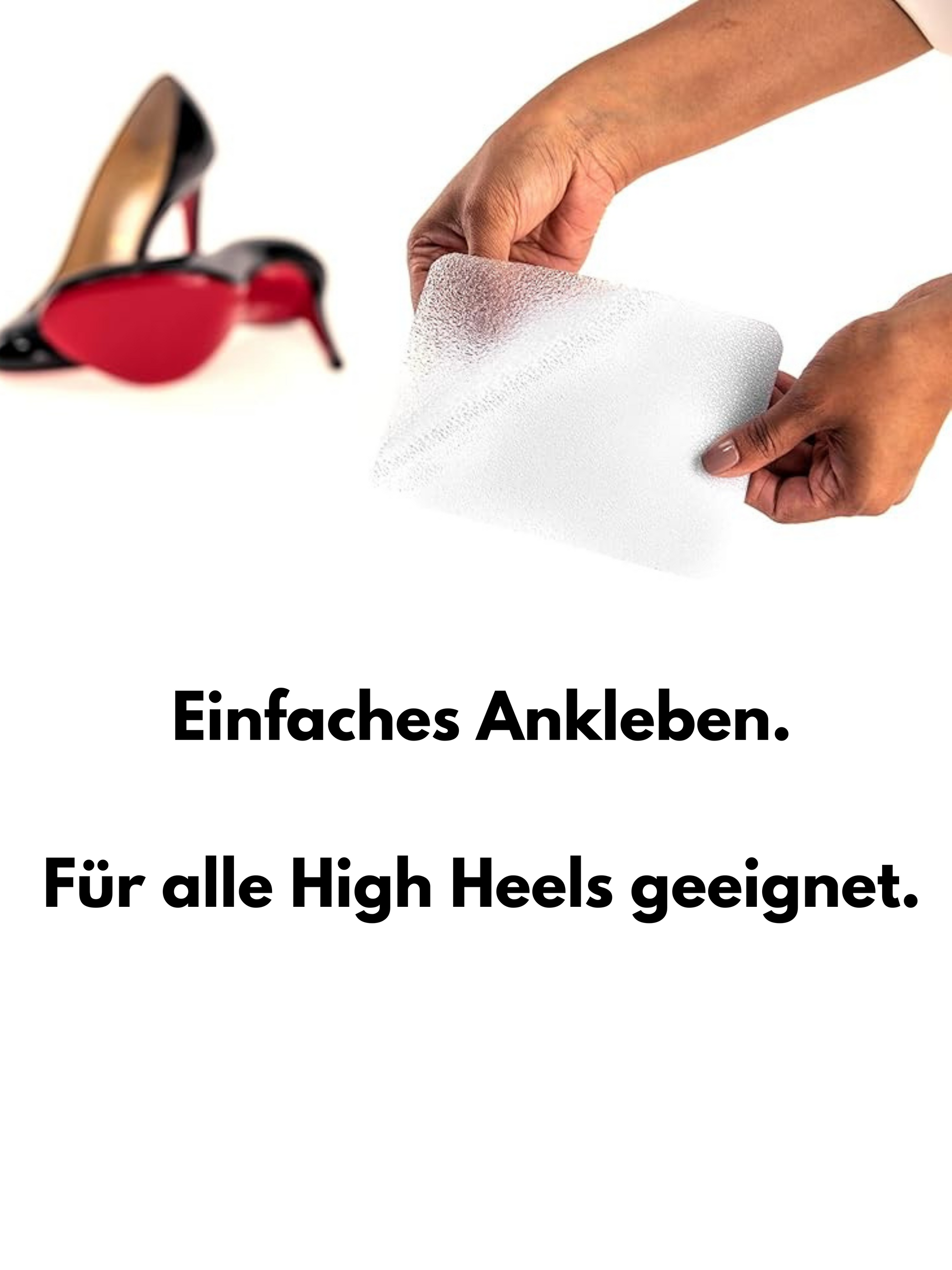 High Heels Schutz Folie Sohlenschutz Sole Protector Louboutins Jimmy Choo schützen