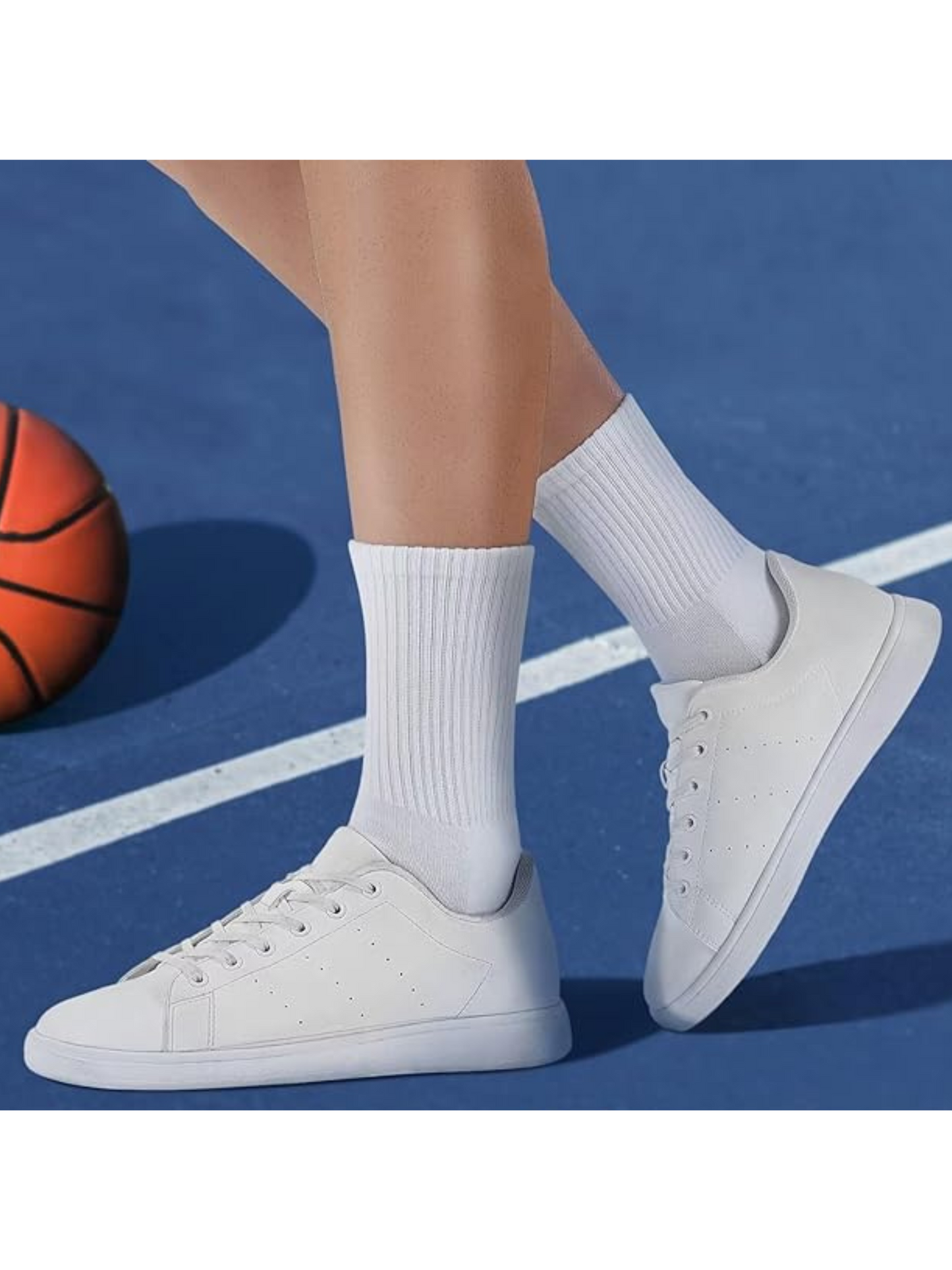 Sportliche Baumwollsocken mit perfektem Sitz – keine Faltenbildung beim Tragen